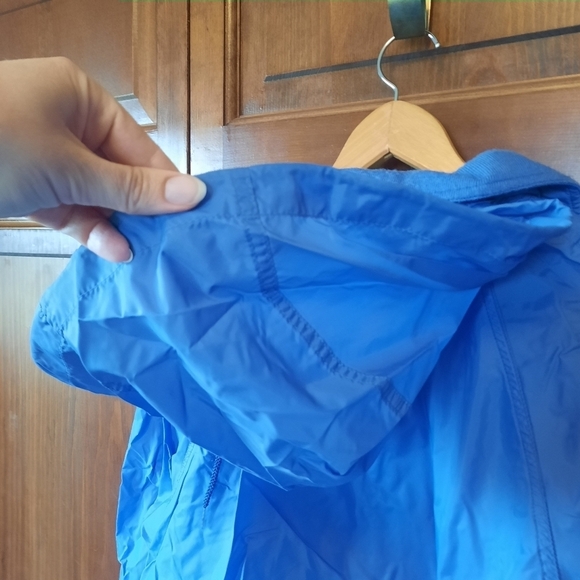 Vintage Eddie Bauer blue lightweight water resistant windbreaker jacket size M - Picture 12 of 14